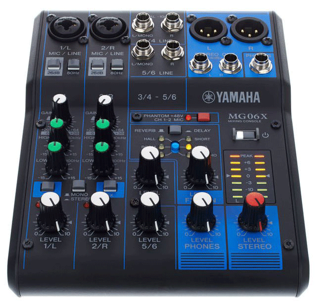 Mixer Karaoke Yamaha MG06X giá rẻ nhất