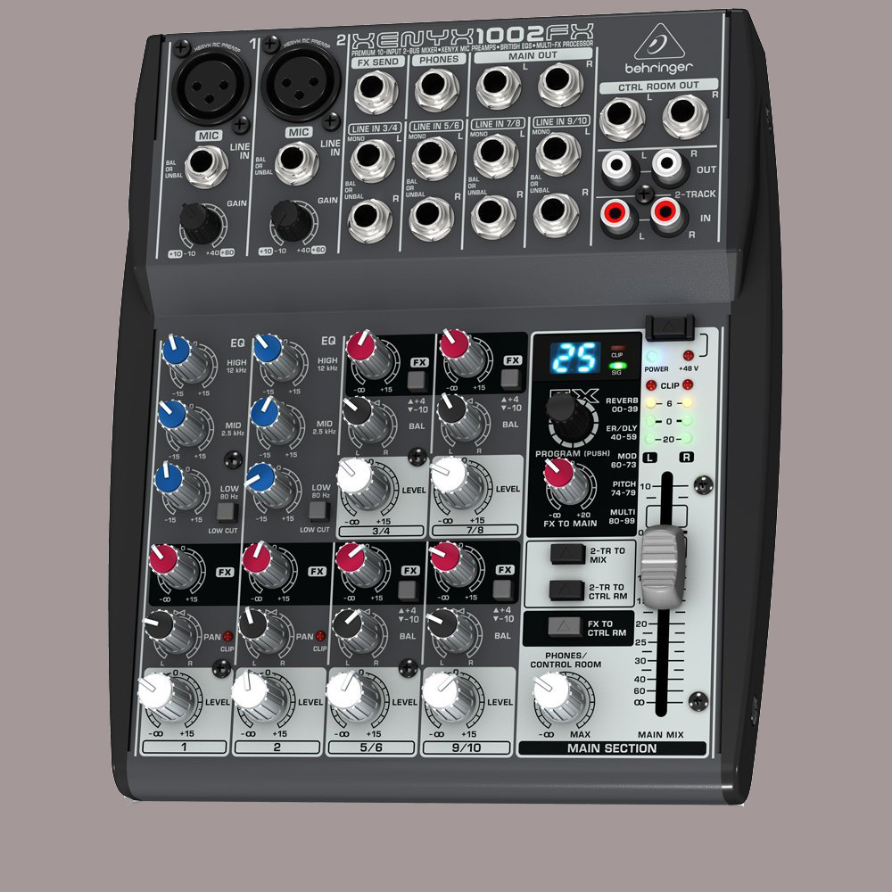 mixer karaoke analog