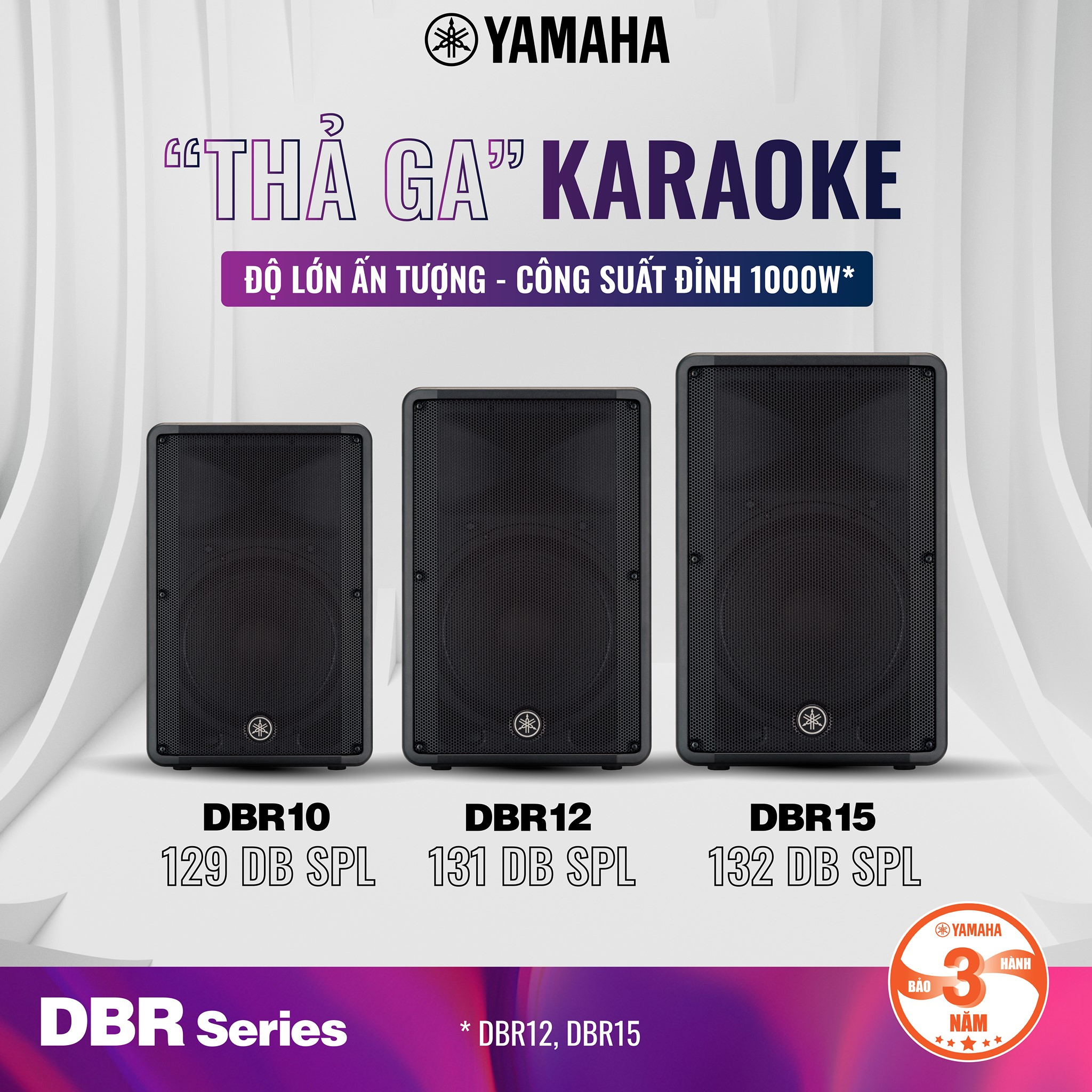 Loa Yamaha CBR & DBR