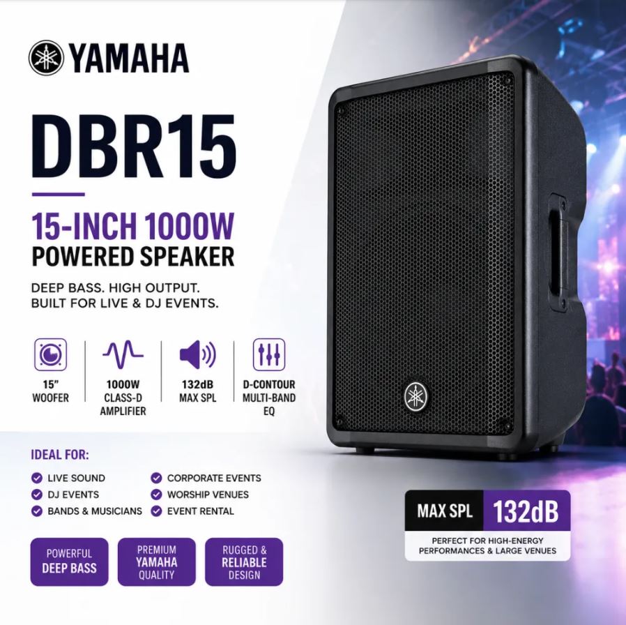 Loa Karaoke Yamaha DBR15