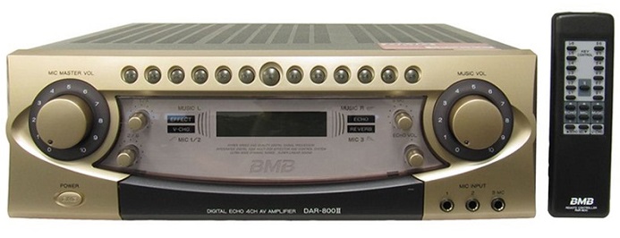 Amply Karaoke BMB DAR-800 II | Mặt trước