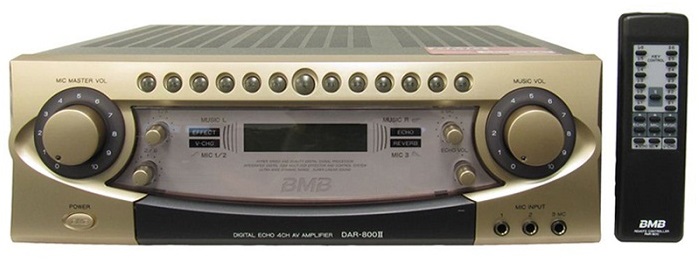 Amply Karaoke BMB DAR- 800 III | Mặt trước