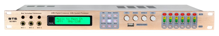 Mô tả sản phẩm Mixer Karaoke Vang số Revolab X6 Wifi