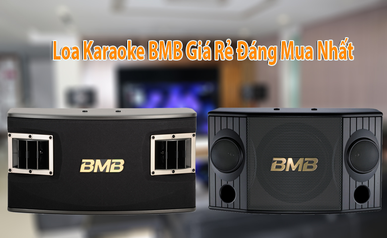 Những bộ loa karaoke BMB giá rẻ đáng mua nhất hiện nay