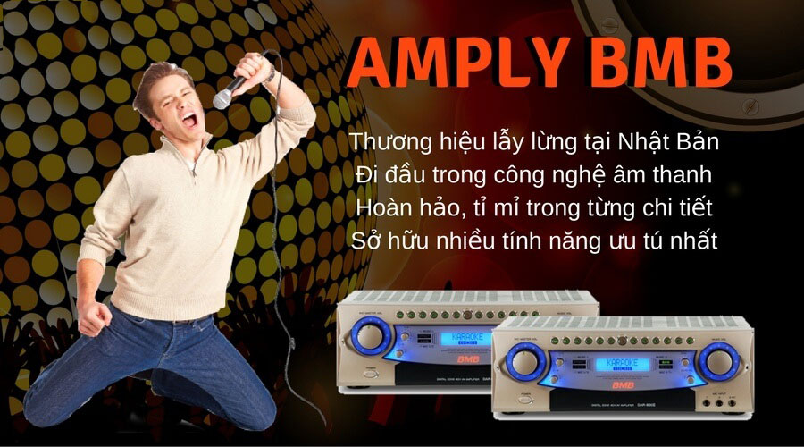 Giai thoại hoàng kim của dòng amply karaoke BMB đẳng cấp