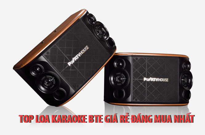 Loa karaoke BTE giá rẻ đáng mua nhất