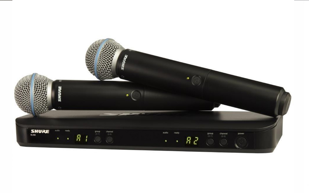 Micro Shure BLX288A/BETA58A