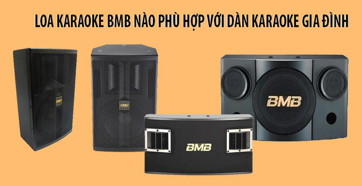 Loa karaoke BMB nào thích hợp cho dàn karaoke gia đình