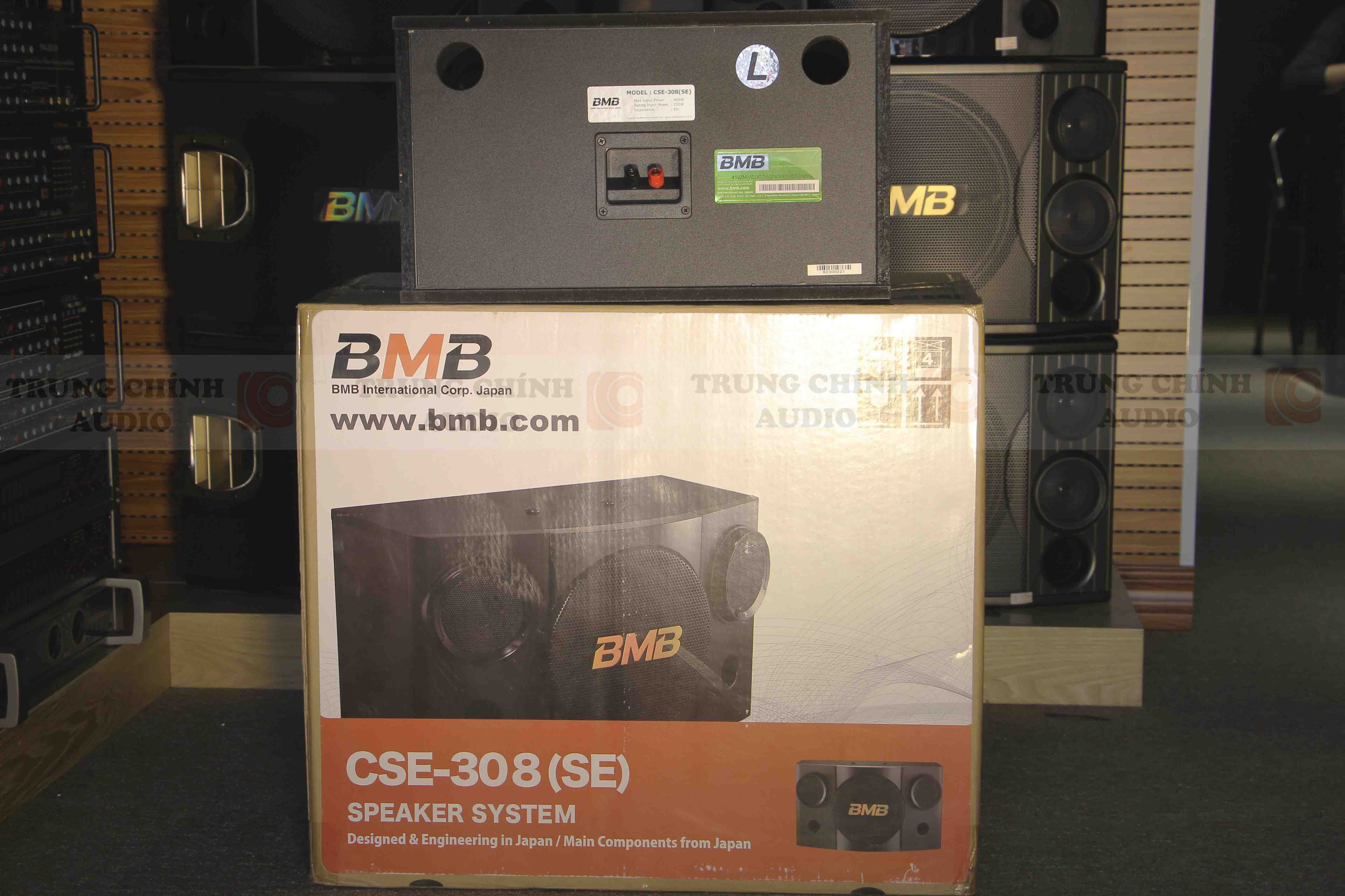 Mặt sau Loa Karaoke BMB CSE-308 