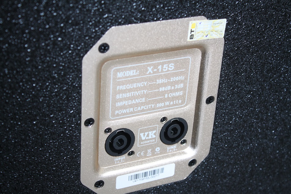 Loa Sub Karaoke V.K Acoustics X15S chính hãng